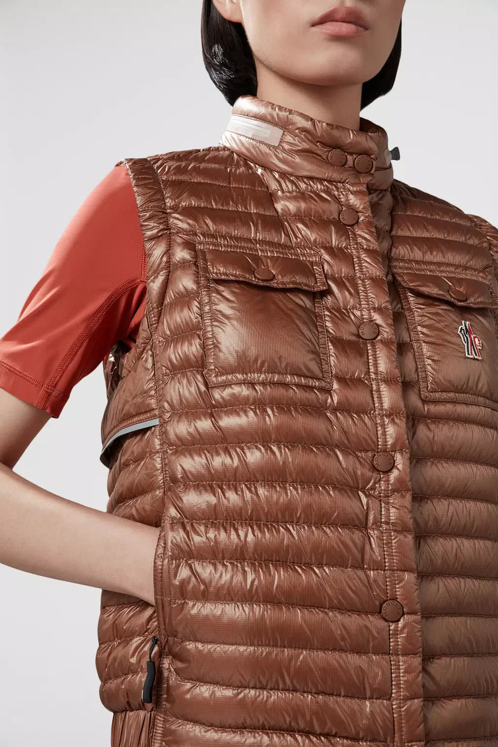 Gumiane Down Vest – designed for outdoor enthusiasts, the Gumiane down vest is crafted from highly – LUX VERSE Luxury Designer Fashion Outlet