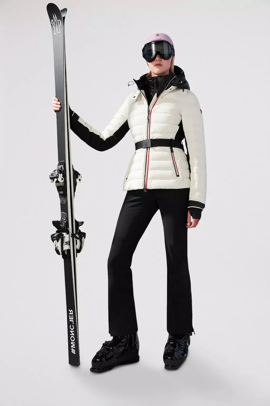 Bruche Short Down Jacket – crafted from 2L 4-way stretch tech poplin Stretch nylon lining Down-filled Hood – LUX VERSE Luxury Designer Fashion Outlet