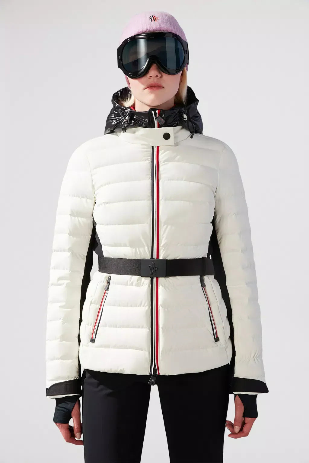 Bruche Short Down Jacket – crafted from 4-way stretch technical poplin, the puffer jacket is enhanced – LUX VERSE Luxury Designer Fashion Outlet