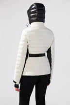 Bruche Short Down Jacket – crafted from 4-way stretch technical poplin, the puffer jacket is enhanced – LUX VERSE Luxury Designer Fashion Outlet