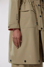 Seigne Shell Jacket – the practical jacket is finished with a pull-out hood and water-repellent zippers – LUX VERSE Luxury Designer Fashion Outlet
