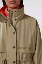Seigne Shell Jacket – the style is transformable - the coat's length can be shortened through snap button – LUX VERSE Luxury Designer Fashion Outlet