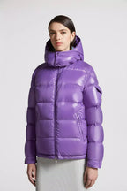 Guimard Short Down Jacket – a detachable hood, snug down-filled neck and an embroidered logo add the finishing – LUX VERSE Luxury Designer Fashion Outlet