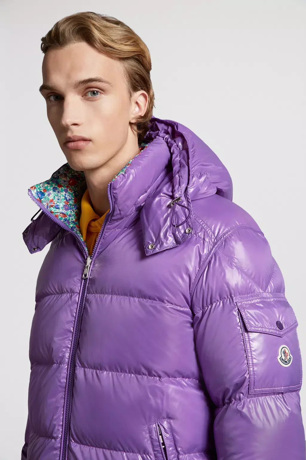 Guimard Short Down Jacket – the short down jacket is enriched with modern English garden whimsy: the style is – LUX VERSE Luxury Designer Fashion Outlet