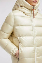 Biron Short Down Jacket – the short puffer is enhanced with a hood for added protection – LUX VERSE Luxury Designer Fashion Outlet