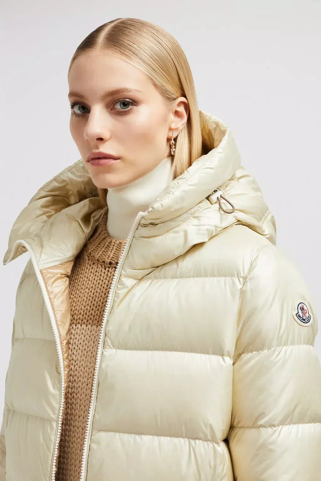 Biron Short Down Jacket – accentuating a timeless design, the Biron down jacket is crafted from coated nylon – LUX VERSE Luxury Designer Fashion Outlet