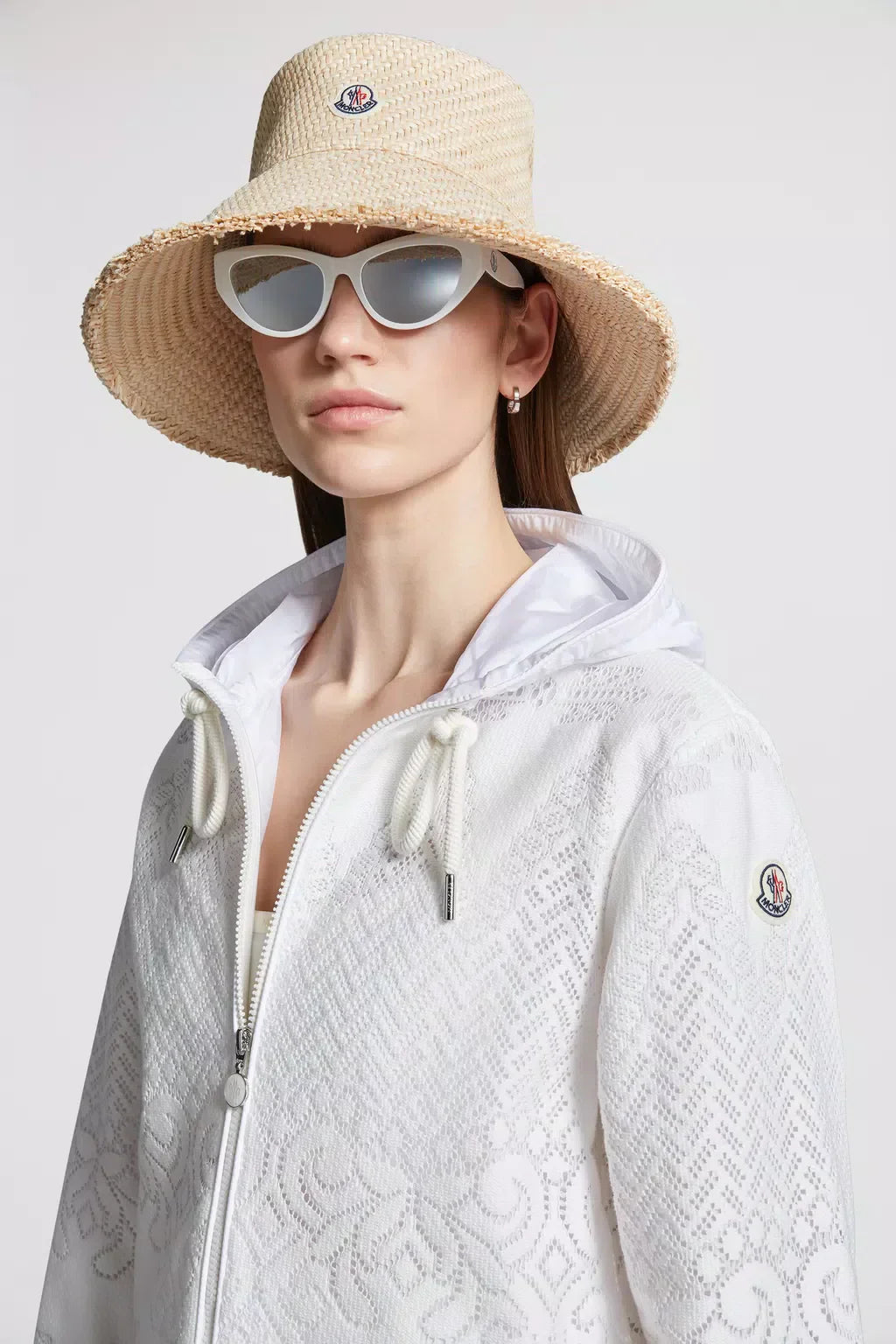 Leimone Hooded Jacket – the feminine hooded design comes in a loose fit – LUX VERSE Luxury Designer Fashion Outlet