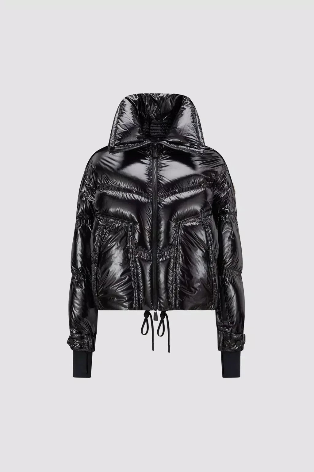 Cluses Short Down Jacket – crafted from tech poplin, the Cluses down jacket is embellished with teddy fleece – LUX VERSE Luxury Designer Fashion Outlet