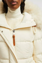 Blain Long Down Jacket – the long puffer is crafted from a durable cotton and nylon blend that delivers – LUX VERSE Luxury Designer Fashion Outlet
