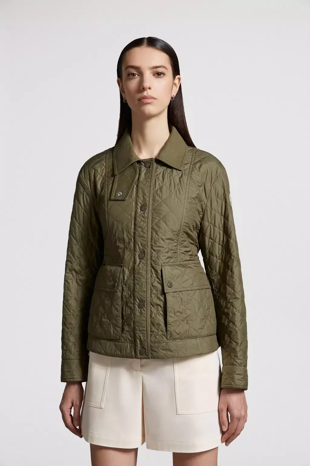 Galene Padded Jacket – featured in a palette of elevated neutrals, the wadded jacket layers well over – LUX VERSE Luxury Designer Fashion Outlet