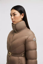 Brou Long Down Jacket – the Brou down jacket echoes the collection's interpretation of femininity – LUX VERSE Luxury Designer Fashion Outlet