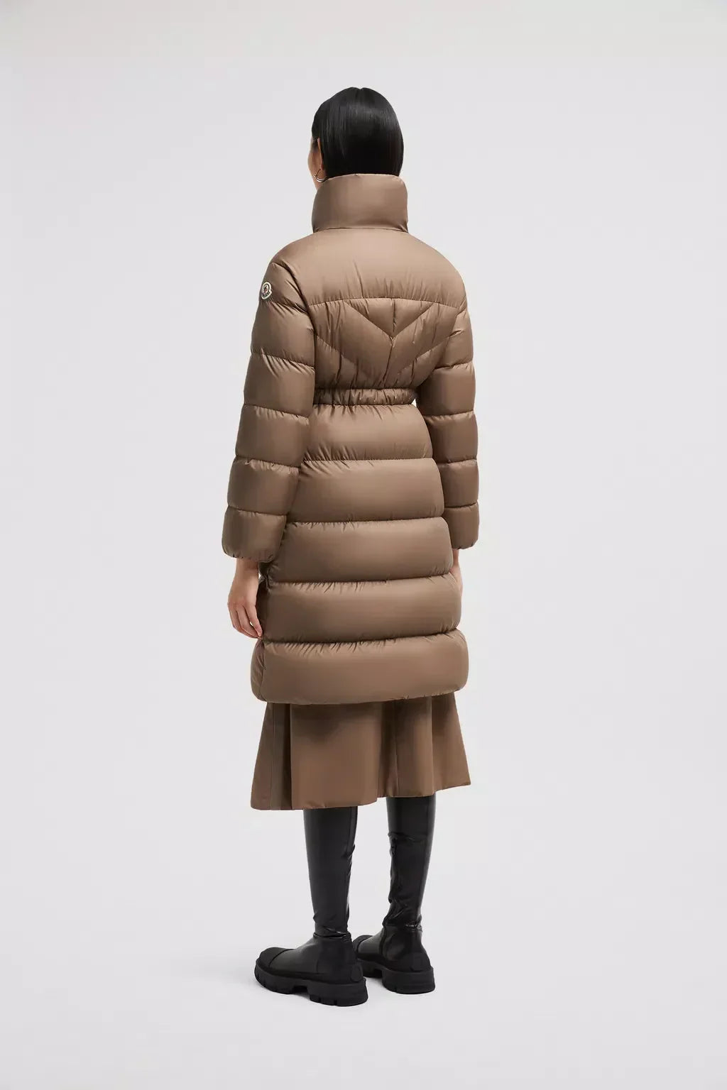 Brou Long Down Jacket – the long puffer is crafted from ultra-lightweight polyester with a supremely soft – LUX VERSE Luxury Designer Fashion Outlet