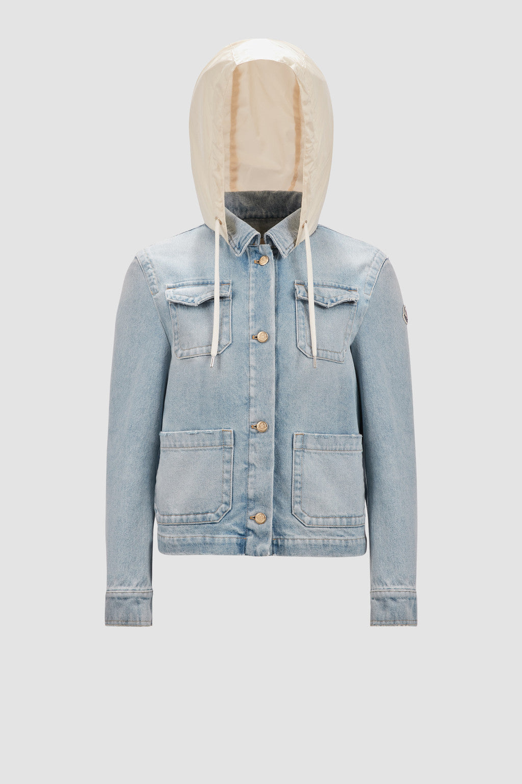 Melissa Denim Jacket – crafted from denim, the Melissa jacket is enhanced with a lightweight, detachable – LUX VERSE Luxury Designer Fashion Outlet