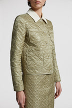 Vaerde Padded Shirt Jacket – pairs perfectly with a matching skirt, for a look inspired by ‘50s elegance – LUX VERSE Luxury Designer Fashion Outlet