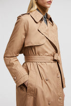 Barbetane Down Trench Coat – modern and refined, the down-filled trench layers perfectly over work and eveningwear – LUX VERSE Luxury Designer Fashion Outlet