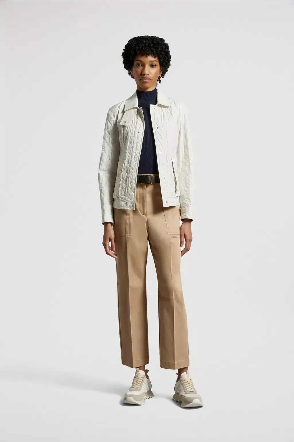 Galene Padded Jacket – featured in a palette of elevated neutrals, the wadded jacket layers well over – LUX VERSE Luxury Designer Fashion Outlet