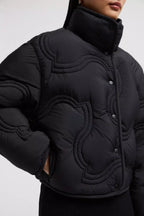 Beryl Short Down Jacket – featured in an oversized silhouette, the versatile warmer adds a finishing touch to – LUX VERSE Luxury Designer Fashion Outlet