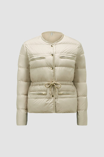 Echione Short Down Jacket – the short puffer comes in a soft fit, while the silhouette is accentuated – LUX VERSE Luxury Designer Fashion Outlet