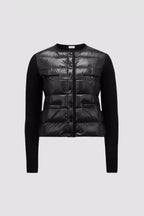 Padded Wool Cardigan – sporty and elegant, the Avoce down jacket encapsulates the woman's aesthetic – LUX VERSE Luxury Designer Fashion Outlet