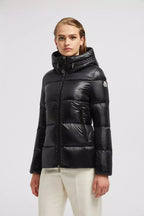 Seritte Short Down Jacket – crafted from nylon léger brilliant, the short puffer's texture elevates a range – LUX VERSE Luxury Designer Fashion Outlet