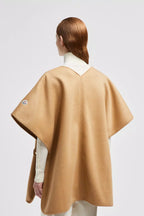 Wool & Nylon Cape – easily worn alone in milder weather or layered over other pieces, this cape is – LUX VERSE Luxury Designer Fashion Outlet