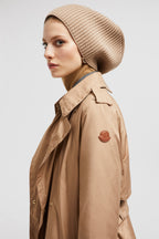 Barbetane Down Trench Coat – boasting a detachable hood, the long down jacket adapts to the weather – LUX VERSE Luxury Designer Fashion Outlet