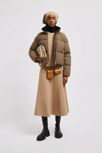 Seboune Short Down Jacket – the style adds a finishing touch to a range of feminine looks – LUX VERSE Luxury Designer Fashion Outlet