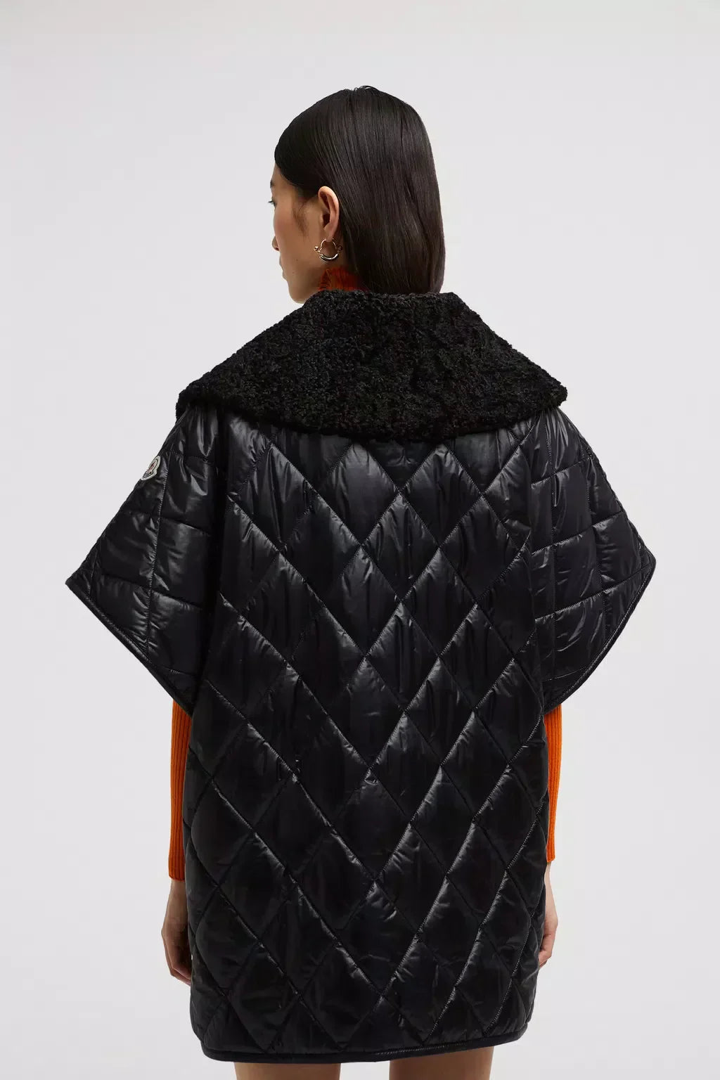 Padded Cape – designed to be worn throughout the year, this down cape is ideal for layering – LUX VERSE Luxury Designer Fashion Outlet