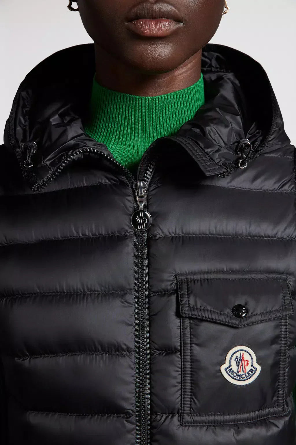 Glygos Down Vest – a mid-season essential, the Glygos down vest layers perfectly over knits, – LUX VERSE Luxury Designer Fashion Outlet
