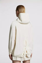 Euridice Hooded Jacket – the hooded jacket is finished with a lace-up hemline – LUX VERSE Luxury Designer Fashion Outlet