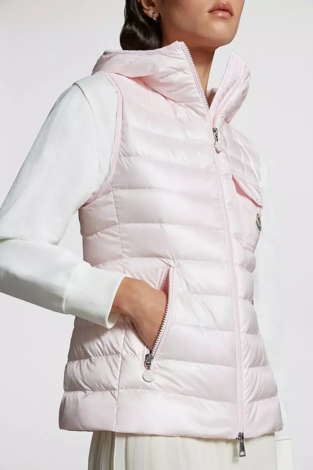 Glygos Down Vest – a mid-season essential, the Glygos down vest layers perfectly over knits, – LUX VERSE Luxury Designer Fashion Outlet