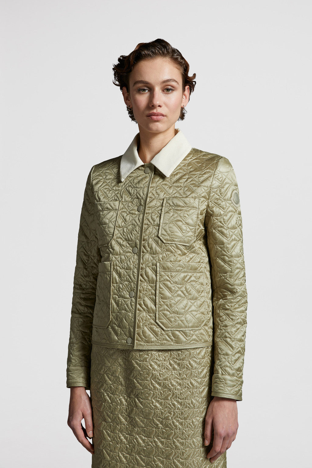 Vaerde Padded Shirt Jacket – pairs perfectly with a matching skirt, for a look inspired by ‘50s elegance – LUX VERSE Luxury Designer Fashion Outlet