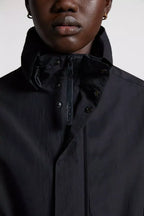 Lierre Jacket – crafted from ripstop cotton and nylon Collar with drawstring fastening Zipper – LUX VERSE Luxury Designer Fashion Outlet