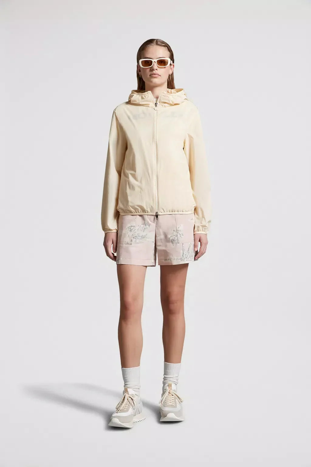 Fegeo Hooded Jacket – featured in a classic fit and neutral color palette, the hooded jacket layers well – LUX VERSE Luxury Designer Fashion Outlet