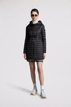 Barbel Long Down Jacket – the long parka features an adjustable waistline that gives the outerwear a feminine – LUX VERSE Luxury Designer Fashion Outlet