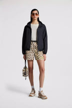 Fegeo Hooded Jacket – crafted from nylon poplin Hood Zipper closure Zipped pockets Elastic trim – LUX VERSE Luxury Designer Fashion Outlet