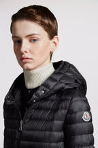 Barbel Long Down Jacket – crafted from nylon léger Nylon léger lining Down-filled Hood Zipper closure Zipped – LUX VERSE Luxury Designer Fashion Outlet