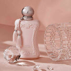 Parfums De Marly Delina Exclusif 2.5 oz EDP for women – after an opening bergamot, pear and lychee, the Turkish rose takes on a veiling of – LUX VERSE Luxury Designer Fashion Outlet