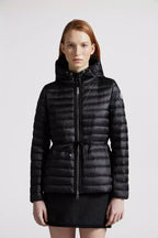 Raie Short Down Jacket – grosgrain details enhance the feminine silhouette of this piece – LUX VERSE Luxury Designer Fashion Outlet
