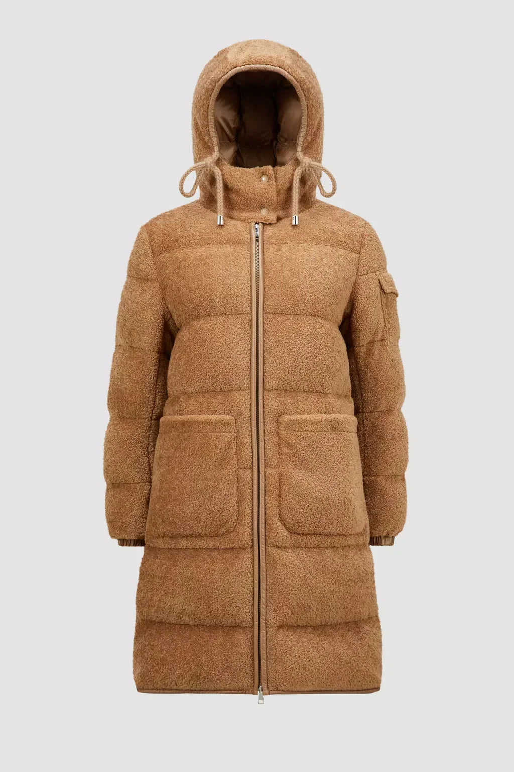 Belcastel Teddy Long Down Jacket – the Belcastel down jacket is crafted from luxurious teddy, a material that adds – LUX VERSE Luxury Designer Fashion Outlet