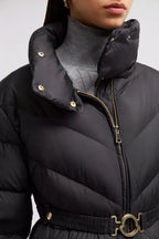 Brou Long Down Jacket – the long puffer is crafted from ultra-lightweight polyester with a supremely soft – LUX VERSE Luxury Designer Fashion Outlet