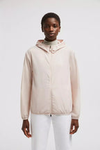 Fegeo Hooded Jacket – featured in a classic fit and neutral color palette, the hooded jacket layers well – LUX VERSE Luxury Designer Fashion Outlet