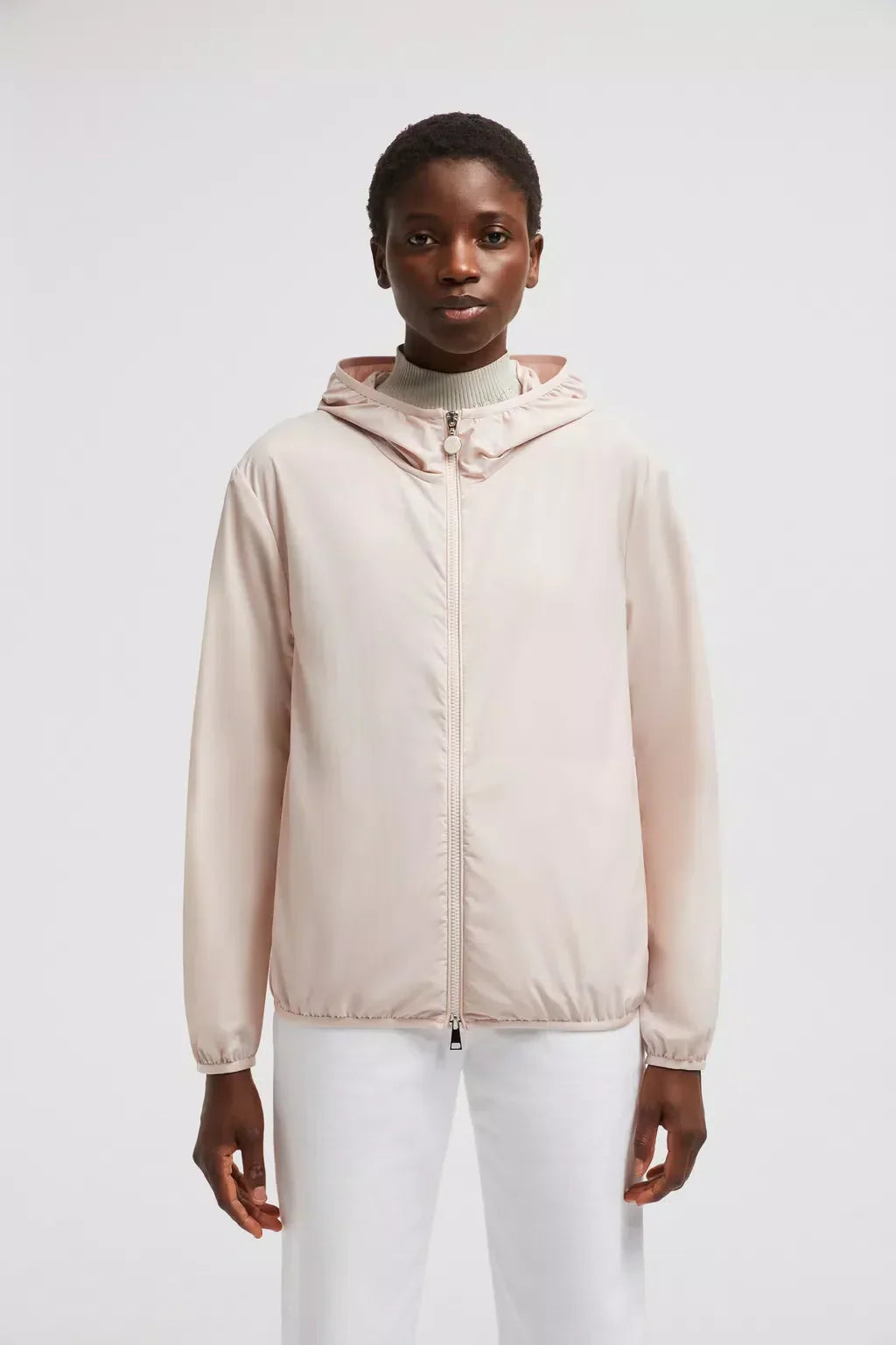 Fegeo Hooded Jacket – featured in a classic fit and neutral color palette, the hooded jacket layers well – LUX VERSE Luxury Designer Fashion Outlet