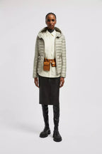 Raie Short Down Jacket – crafted from nylon léger Nylon léger lining Grosgrain trim Down-filled Hood – LUX VERSE Luxury Designer Fashion Outlet
