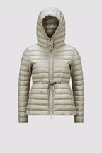 Raie Short Down Jacket – grosgrain details enhance the feminine silhouette of this piece – LUX VERSE Luxury Designer Fashion Outlet