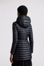 Barbel Long Down Jacket – the long parka features an adjustable waistline that gives the outerwear a feminine – LUX VERSE Luxury Designer Fashion Outlet