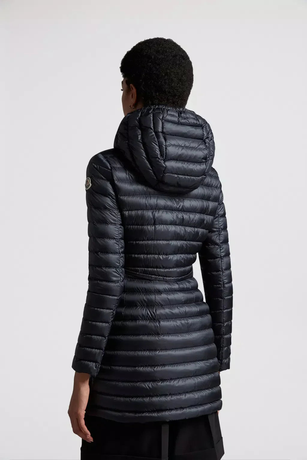 Barbel Long Down Jacket – the long parka features an adjustable waistline that gives the outerwear a feminine – LUX VERSE Luxury Designer Fashion Outlet
