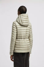 Raie Short Down Jacket – grosgrain details enhance the feminine silhouette of this piece – LUX VERSE Luxury Designer Fashion Outlet