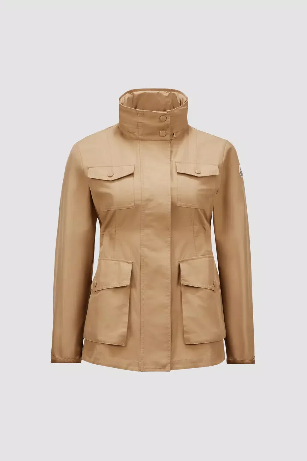 Ilo Field Jacket – crafted from recycled polyester, the short puffer boasts geometric quilting – LUX VERSE Luxury Designer Fashion Outlet