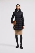 Gie Long Down Jacket – the water-repellent down coat boasts a feminine flared shape that layers well over – LUX VERSE Luxury Designer Fashion Outlet